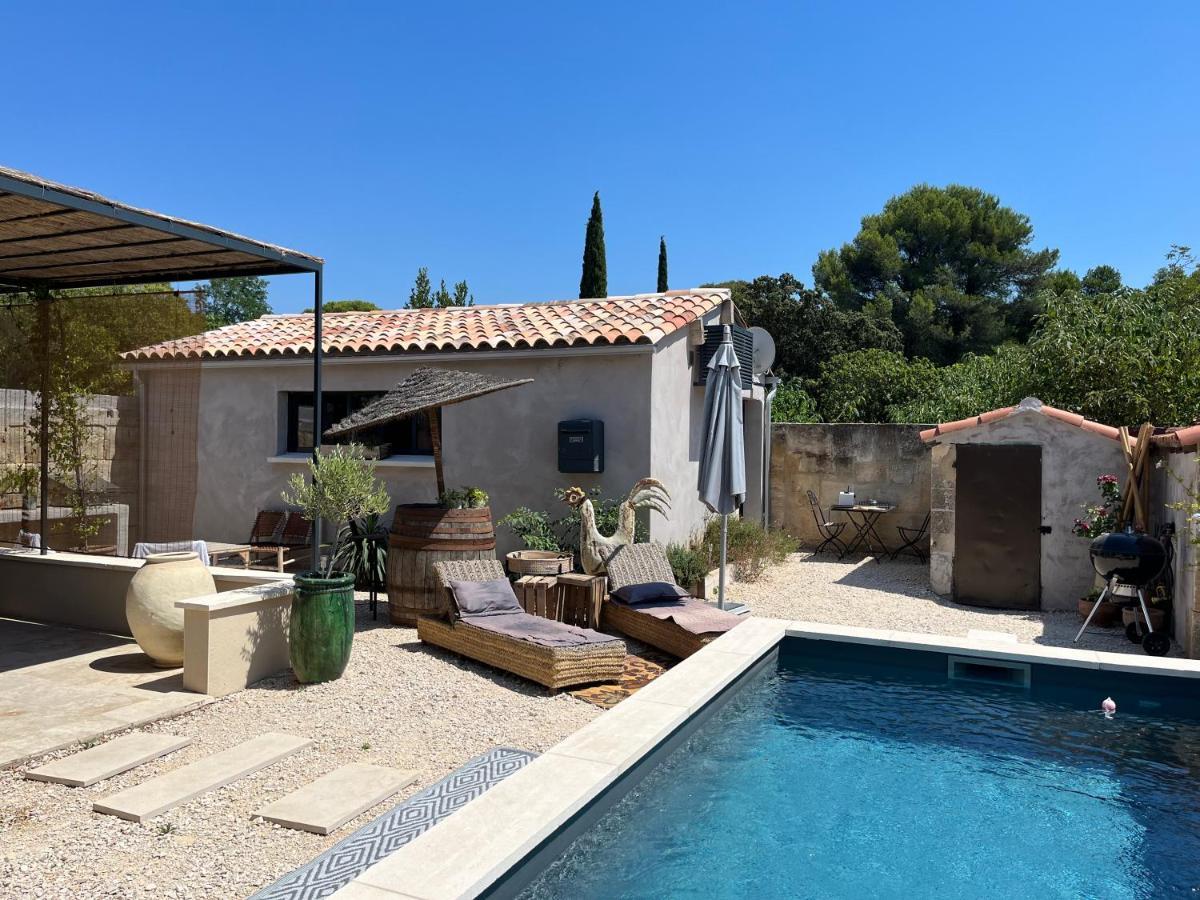 Studio Dans Les Alpilles Apartment ฟองต์วิลเย ภายนอก รูปภาพ